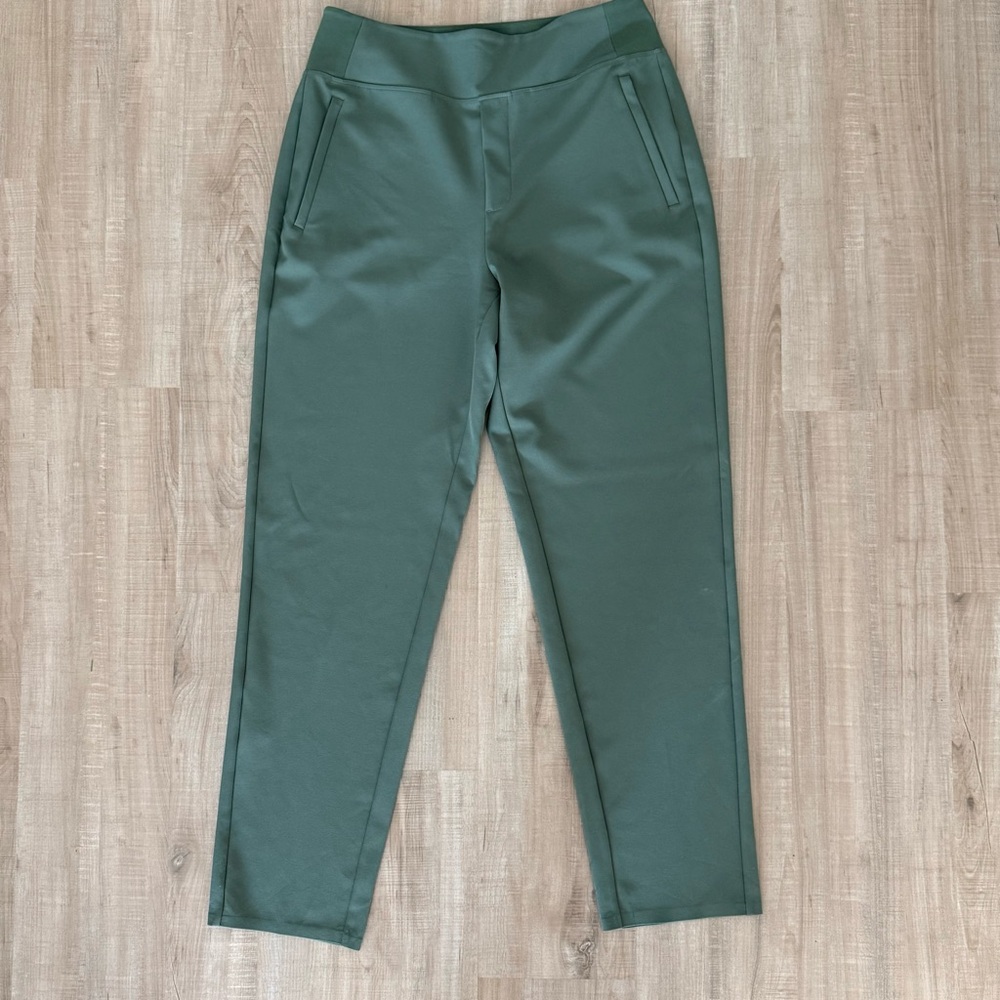 Athleta Olive Green Pants, Size 10 tall